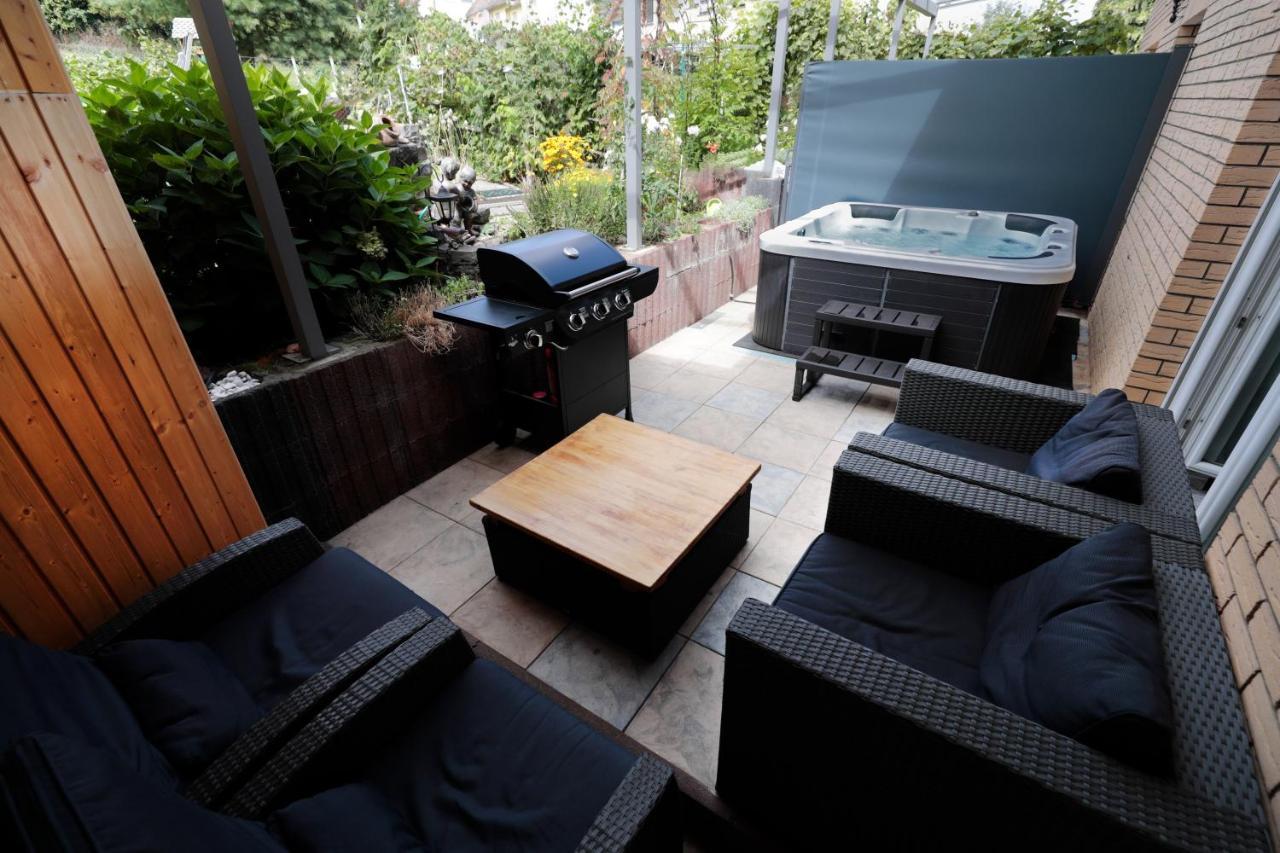Goldhouse - Sauna, Whirlpool, Switch, Darts & Mehr Andernach Ngoại thất bức ảnh